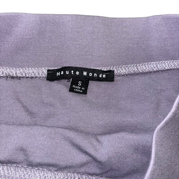 Haute Monde Lace Lilac Pencil Bodycon Skirt Women’s S Spring Office Easter Girly - Picture 7 of 9